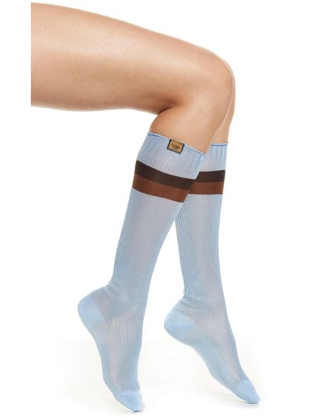 womens fendi socks|fendi knee high socks.